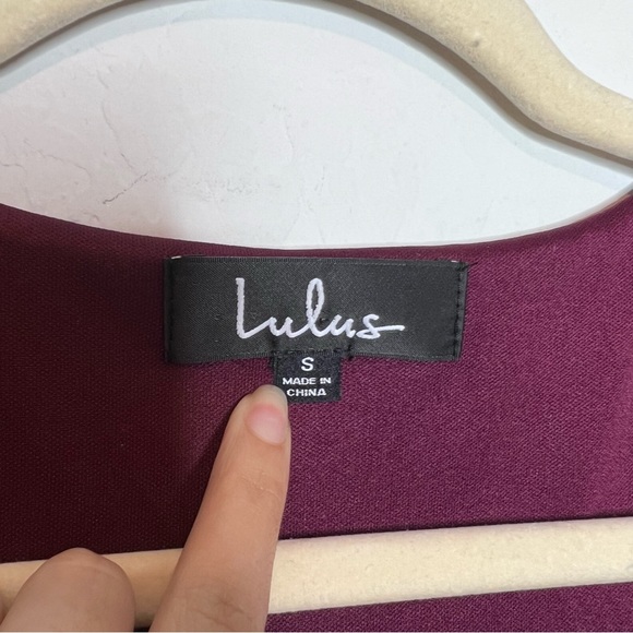 LULU’S Favorite Daydream Swiss Dot Babydoll Mini Dress. Size Small - Picture 10 of 12